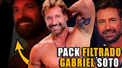 gabriel soto pack|Gabriel Soto da la cara por video que muestra su。